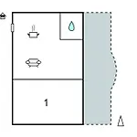 1 Bedroom Beautiful In Apartamento *